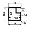 Aluminium Profile - Frame DE-5026