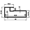 Aluminium Profile - Frame DE-5537