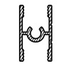 Coupling (H) profile - DE-6691