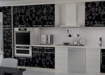 High gloss MDF and acrylic board panels from our supplys: Kitchen: Selćuk