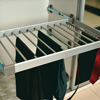 Aluminium Trouser Rack With Side Mounted Telescopic Rail (Tie - Belt Rack) 2