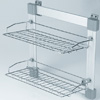 Aluminium Shoe Holder With 2 Shelves 1