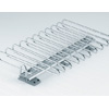 Aluminium Trouser Rack With Ceiling Mounted Rail 1