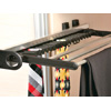 Aluminium Tie and Trouser Rack With Rail 2